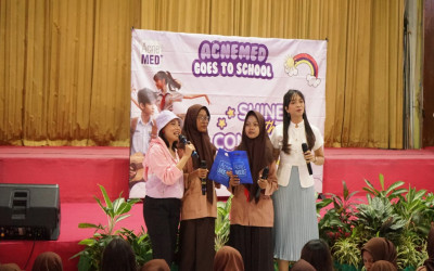 Kegiatan Talkshow Acnemed di SMKN 6 Surabaya